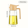 Kitchen Oil Sprayer  DualPurpose Bottle For Olive Oil Air Fryer And BBQ Cooking 9