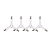 4Piece Adjustable Bed Sheet Fasteners  Secure Mattress Cover Clip Straps 5