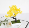 Plastic Mini Potted Plant Decor  Faux Bonsai Tabletop Ornament 10