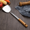 Stainless Steel Kitchen Tools Set With Wood Grain Handle  Spatula Spoon  Leaky Shovel Cooking Utens 7