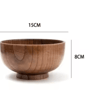 Japanese Style Wooden Bowl  Jujube Wood Soup  Rice Bowl For Tableware 8