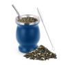 230 ML Stainless Steel Mate Cup  Double Wall Portable Tea Mug With Bombillas  Brush 9
