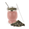 230 ML Stainless Steel Mate Cup  Double Wall Portable Tea Mug With Bombillas  Brush 10