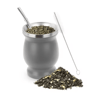 230 ML Stainless Steel Mate Cup  Double Wall Portable Tea Mug With Bombillas  Brush 12