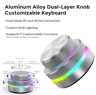 DualLayer Wireless Custom Keyboard With RGB Knob  Volume  Multimedia Control For Office And Creativ 10