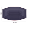 Folded Waterproof Car Umbrella Cover  Portable Carport Tent For Outdoor Protection 6