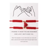 FateBond Handmade Red String Bracelets  Braided Couples Set For Luck Protection  Connection 6