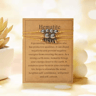Harmony Trio Natural Stone Couples  Family Bracelets  3Piece Distance Bead Set For Men Women  Kids 8