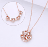 EternaLove 316L Stainless Steel Magnetic Pendant Necklace  Heart  Clover Jewelry Gift For Women 7