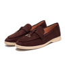 Autumn Comfort Womens Loafers Soft Round Toe Slip On Casual Flats 8