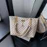 Soft Leather Large Capacity Womens Tote Bag With Hanging Accessory 7