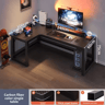 Premium Corner Computer Desk For Home Office Study  Gaming Workstation 8