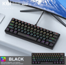 APAYADO K61 Mini Mechanical Keyboard Wired 61 Keys Phantom RGB Portable Gaming Keyboard 6