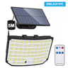 Solar Outdoor Motion Sensor Security Lights With Waterproof Flood Design 7