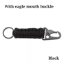 MultiTool Paracord Survival Keychain  Carabiner Rope  Emergency Gear For Outdoor Camping  Everyday  5