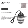 Retro USB Rechargeable Camping Lantern  Portable LED Hanging Tent Light For Outdoor Adventures 6