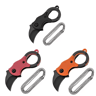 Mini Keychain Pocket Knife Stainless Steel EDC Mini Knife Tool Portable Camping Utility Knife With  9