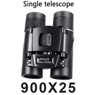 900x25 HD Zoom Binoculars Portable BAK4 Prism Binoculars Folding Long Range Outdoor Telescope For C 6