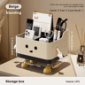 UFORU Desktop Storage Organizer Box Multi Compartment Remote Control Holder Organizer For Office Do 6