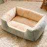 Cozy Winter Cat Cave Bed  Plush Enclosed Pet Bed For Cats  Small Dogs 5