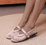 Womens Breathable Mesh Ballet Flats  Lightweight Hollow Summer SlipOn Shoes 7