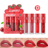Mini Velvet Matte Lip Gloss Set  LongLasting Fruit Scented Lip Tint Collection 3pcs4pcs 9