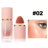 6 Color Matte Liquid Blush With Sponge Brush  LongLasting Waterproof Cheek Tint 6