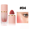 6 Color Matte Liquid Blush With Sponge Brush  LongLasting Waterproof Cheek Tint 8