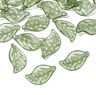Acrylic Mini Leaf Beads For Jewelry Making  DIY Acrylic Leaf Beads For Earrings  Necklaces 1050pcs  11