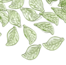 Acrylic Mini Leaf Beads For Jewelry Making  DIY Acrylic Leaf Beads For Earrings  Necklaces 1050pcs  13
