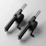 FireBoost Manual BBQ Fan Air Blower Portable BBQ Fire Starter Fan Hand Crank Charcoal Grill Tool 6