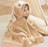Super Soft Baby Hooded Towel Bathrobe  Cozy Wrap  Swaddle For Newborns 9