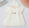 Cute Cartoon Coral Velvet Baby Hooded Bath Towel  Soft Warm Wrap  Bathrobe 7