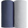 2Pack Soft Cotton Muslin Baby Swaddle Blankets For Newborn Comfort 3