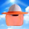 SunShield Pro Reflective Hard Hat Neck Shade For Outdoor Work 5