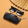 RetroCarry PU Leather Glasses Pouch With Lanyard Strap 7