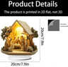 Acrylic Tree Of Life Family Statue  Symbolic Family Ornament Desktop Decor For Home  Gift Giving 6