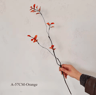 Artificial Autumn Branches Chinese Style Faux Plant Elegant Vase Display Decor For Home Hotel Styli 4