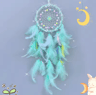 DreamAura Handmade Dream Catcher Wind Chimes Boho Feather Hanging Decor For Bedroom Car  Home 5