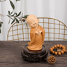 Cute Mini Monk Resin Figurine  Zen Buddha Statue For Desk  Home Decor 9