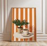 Retro Coffee Wall Art Print  Minimalist Kitchen Poster For Coffee Lovers  Cafe Decor 4