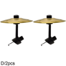 Mini Drum Cymbal Car Vent Ornament  Funny Dashboard Musical Decor For Car Interior 8