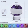 3D Quicksand LED Table Lamp  Rotating Sand Art Night Light Decor 9