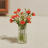 Miniature Flower Vase  Potted Plants  Realistic Dollhouse Decor Accessories 1