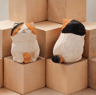 Handcrafted Wooden Cat Figurine  Cute Kitten Desk  Home Decor 5