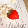 HandCarved Wooden Heart Figurine  Romantic Mini Love Decor 5