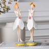 2PCS Angel Fairy Resin Figurines  Elegant Nordic Style Home  Wedding Decor 6