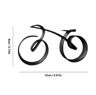 Minimalist Acrylic Bicycle Sculpture  Modern Desk Decor Bike Ornament For Home  Office 5