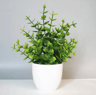 Artificial Bonsai Potted Plant  Realistic Plastic Greenery For Indoor  Outdoor Home Decor 4