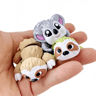 FlexiCharm 3D Printed Articulated Sloth  Koala Figurines Movable Animal Desk Decor Gift 8